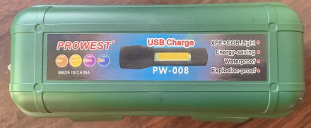 Фонарь ручной светодиодный PW-008, Фонарь USB BL-511, Prowest
Комплектация: фона. . фото 9