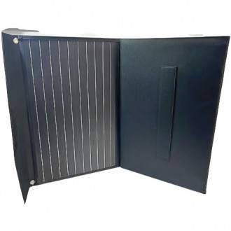 Солнечная панель 50W/18V солнечные панели к зарядным станциям, в кейсе для удобн. . фото 3