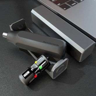 Отвертка прецизионная HandsKit с комплектом насадок, 8 предметов, пластик. футля. . фото 2