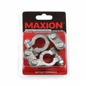 Клеми акумуляторні MAXION MXAC-TL108 пара, посилені ремонтні (свинцеві) зі стале. . фото 2