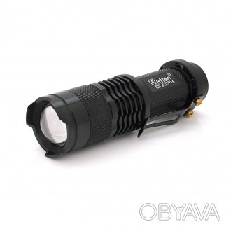 Тип ліхтарика: прожектор
Виробник: Watton
Модель: WT-304
Кількість діодів: 1
Тип. . фото 1