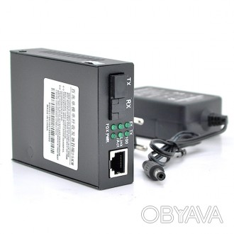 Медіаконвертер YOSO B (IC+113) - використовується в структурованих кабельних сис. . фото 1