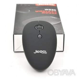 Мышь беспроводная JEDEL W530 - выполнена в минималистическом дизайне, идеально ". . фото 1