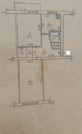 Прподаж квартири неа Бриілках. 5/5 панельного будинку. Кімнати окремі. Вікна м/п. . фото 6