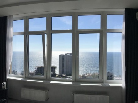 1-кімнатна квартира в ЖК 44 Перлина, панорама моря 
16 поверх, 47 м2 
Виконаний . Приморский. фото 9