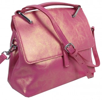 Женская сумочка Serena розовая 6018 Plum 
Описание товара:
	Сумка выполнена из к. . фото 2