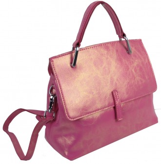 Женская сумочка Serena розовая 6018 Plum 
Описание товара:
	Сумка выполнена из к. . фото 4