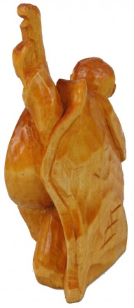 Эксклюзивная статуэтка, фигурка из дерева ручная работа (Hand Made) Козак Бандур. . фото 6