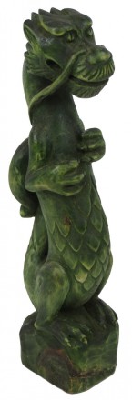 Статуэтка ручная работа Зеленый Древесный Дракон символ 2024 года NA6003
Описани. . фото 2