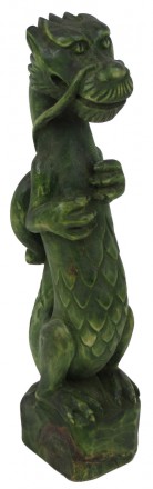 Статуэтка ручная работа Зеленый Древесный Дракон символ 2024 года NA6003
Описани. . фото 5