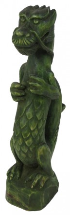 Статуэтка ручная работа Зеленый Древесный Дракон символ 2024 года NA6003
Описани. . фото 3