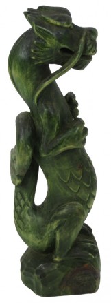 Статуэтка ручная работа Зеленый Древесный Дракон символ 2024 года NA6003
Описани. . фото 6