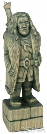 Гном Торин Дубощит из к/ф Хоббит деревяная статуэтка ручной работы NA7002-2
Опис. . фото 1