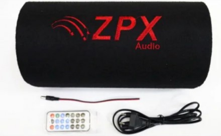 Car Speaker Subwoofer ZPX ZX-6SUB 600 Ватт | Активный сабвуфер в автомобиль
Порт. . фото 2