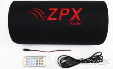 Car Speaker Subwoofer ZPX ZX-6SUB 600 Ватт | Активный сабвуфер в автомобиль
Порт. . фото 1