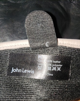 Кожаные перчатки John Lewis, размер M/L, ширина-9см, длина-23см, средний палец-8. . фото 8