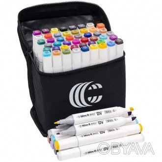 ![CDATA[Набір скетч-маркерів 48 кольорів BV820-48 у сумці Работаем с 2011 годаБл. . фото 1