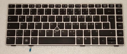 Клавіатура з ноутбука HP EliteBook 8460p 8470p 6037b0054504 635768-041 642760-04. . фото 2