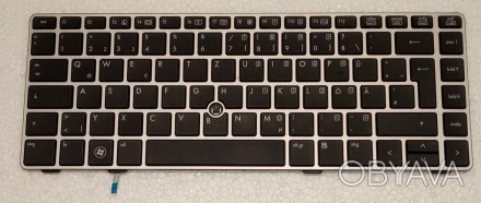 Клавіатура з ноутбука HP EliteBook 8460p 8470p 6037b0054504 635768-041 642760-04. . фото 1