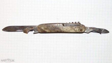Нож складной СССР, ЗК Киев 1963 год, 6 предметов,. . фото 4