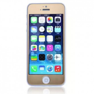 Защитное cтекло Remax для iPhone 5, iPhone 5S, iPhone 5SE Colorful Golden, 0.2mm. Киев. фото 1 Защитное cтекло Remax для iPhone 5, iPhone 5S, iPhone 5SE Colorful Golden, 0.2mm. Киев. фото 1