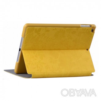 Чехол Devia для iPad Air, iPad 2017, iPad 2018 Charming Yellow - стильный аксесс. . фото 1