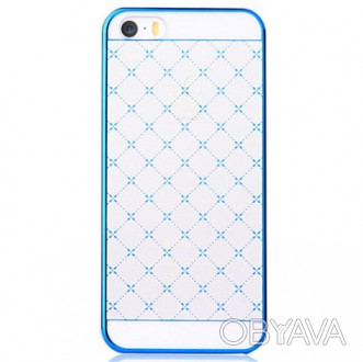 Чехол Vouni для iPhone 5/5S/5SE Glimmer Star Blue – стильный аксессуар, обрамляю. . фото 1