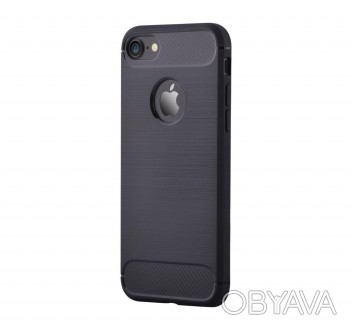 Чехол Devia Buddy Black для iPhone 8/7 выполнен из эластичного силикона, что дел. . фото 1