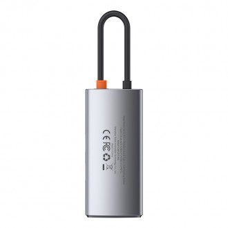 USB Hub Baseus Multi-functional Metal Gleam - это устройство, с помощью которого. . фото 3