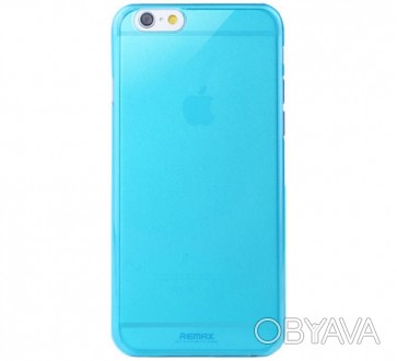 Чехол Remax для iPhone 6 Plus 0.5mm Blue PC – стильный аксессуар, обрамляющий за. . фото 1