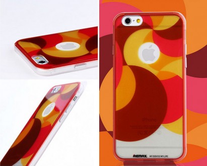 Чехол Remax для iPhone 6/6S Engarved D&G изготовлен из приятного на ощупь силико. . фото 4