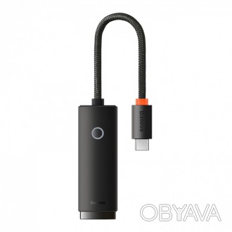 USB Hub Baseus Lite представляет собой адаптер, который подключается к ноутбуку,. . фото 1