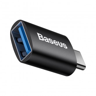 Переходник Baseus Ingenuity Mini OTG Type-C to USB-A 3.1 представляет собой мини. . фото 8