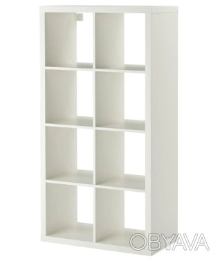 Стелаж IKEA KALLAX білий Ширина: 77 см. Глибина: 39 см. Висота: 147 см 000046873. . фото 1
