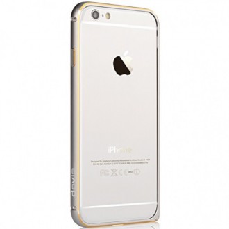 Бампер Devia для iPhone 6 Buckle Curve Silver - прекрасный и удобный аксессуар, . . фото 2