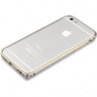 Бампер Devia для iPhone 6 Buckle Curve Silver - прекрасный и удобный аксессуар, . . фото 4