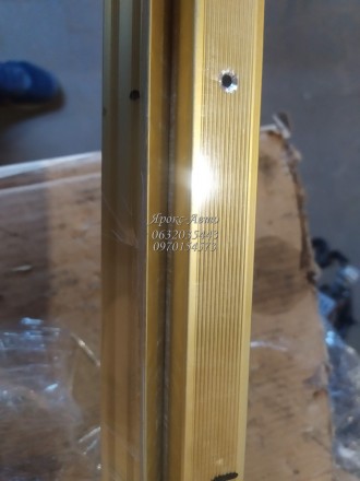 Профиль рифленый лестничный Алюминий(золото) 25×20×2700 мм 000048757. . фото 2