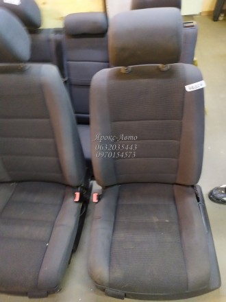 Сидіння (комплект) тканина VW Touareg 02-09 000048826. . фото 5