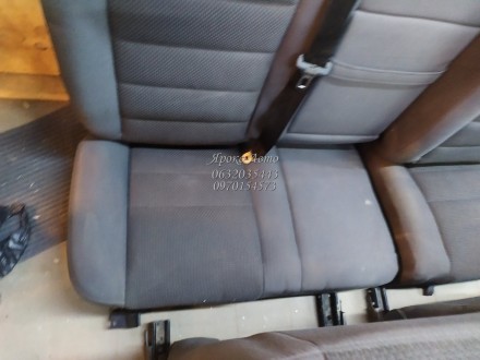 Сидіння (комплект) тканина VW Touareg 02-09 000048826. . фото 9