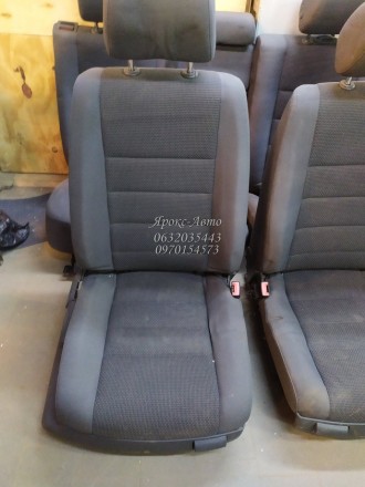 Сидіння (комплект) тканина VW Touareg 02-09 000048826. . фото 4