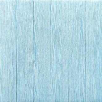 Самоклейна 3D панель блакитні дерево 700х700х4мм (93)
Декоративні 3D панелі на с. . фото 2