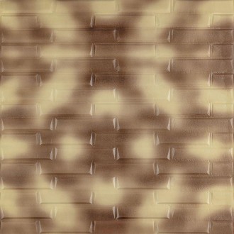 Самоклейна 3D-панель леопардова кладка 700х770х4мм (331)
Декоративні 3D панелі н. . фото 2