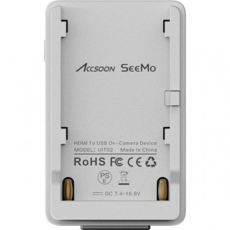 Адаптер Accsoon SeeMo HDMI iOS/HDMI Smartphone Adapter (SEEMO)
Accsoon SeeMo - п. . фото 4