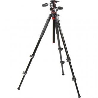 Штатив Manfrotto MK190XPRO3-3W (MK190XPRO3-3W)
Алюминиевый 3-секционный штатив 1. . фото 2