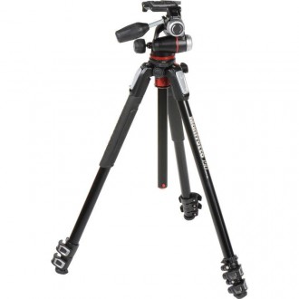 Штатив Manfrotto MK190XPRO3-3W (MK190XPRO3-3W)
Алюминиевый 3-секционный штатив 1. . фото 4