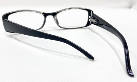 Корректирующие женские прямоугольные очки
	материал оправы: пластик;
	линзы поли. . фото 4