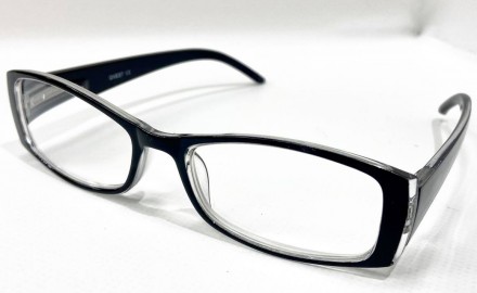 Корректирующие женские прямоугольные очки
	материал оправы: пластик;
	линзы поли. . фото 2