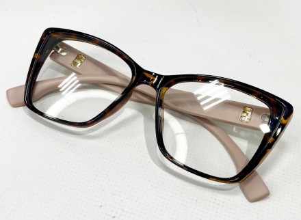 Защитные женские компьютерные очки лисички
	защита от ультрафиолета uv400;
	пол:. . фото 5