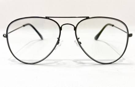Унисекс корректирующие фотохромные очки авиаторы
	диоптрии: +1.0 +1.25 +1.5 +1.7. . фото 4