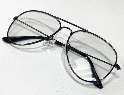 Унисекс корректирующие фотохромные очки авиаторы
	диоптрии: +1.0 +1.25 +1.5 +1.7. . фото 6